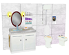 animated bathroom set
