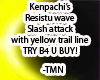 Kenpachi wave Slash