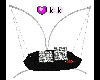 (KK) Black Glass Swing