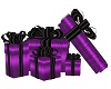 med purple & black gift
