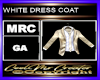 WHITE DRESS COAT