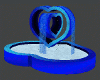 fontaine coeur bleu anim