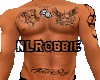 chest + stomach tattoos