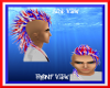 Red,White & Blue Mohawk