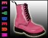 e/. Pink Doc Boots M