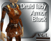 Druid Lady Armor Black