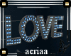 *AE* Love sign wall b