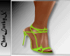 Carolina Heels - (Lime)