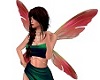 *Red Xmas Fairy Wings*