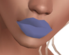 blue lip