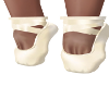 Cream Ballet Slippers