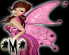 *M* Pink Shimmer Wings