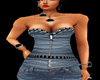 Strapless Jean Top