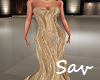 TwoToned GOld Gown