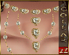 zZ Collar Heart Diamond