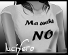t-shirt "Ma anche NO"