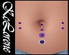 Reg. Purple Belly Ring