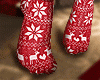 Christmas Red Socks