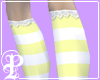 Yellow Stripe Kneesocks