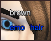 Brow Emo Hair