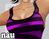 ~nau~ PurpleStripesDress