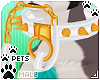 [Pets]ChainCollar |white
