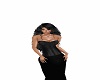 Black corset dress