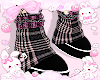 chunky plaid boots!♡