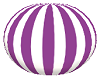ball chair stripped purp