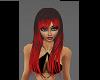 Black-Red Natalya Hair