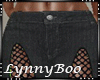 *Justine Lime Blk Pants