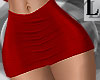 L SKIRT  RED RLL