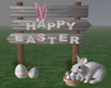 BR Happy Easter Sign