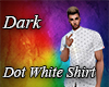 Dark Dot White Shirt