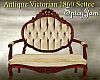 AntqVictn 1860 Settee Cm