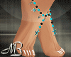 -MB- Feet Bracelets