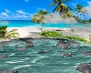 Island w/stream Animated