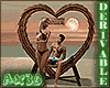 [AX3D] Bench Heart Kiss