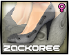 *Z Laced Pumps - Gray