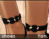 Y: NYE velvet heels