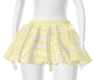 Yellow Herringbone Skirt