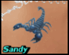 (SB) Tatto Scorpion Blue