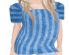 [Cho]Blue Stripe Shirt