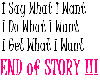(KD) End of story