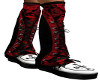 Dark Red Gothic Boot {DE