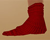 Red Socks flat 1 (F)