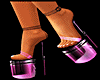 SEXY SHOES CRYSTAL PINK