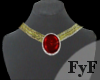 FyF|Gold Ruby Pendant 