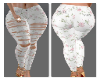 G.UESS JEANS FLORAL WHIT