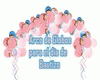 GM Arco Globos Bautizo